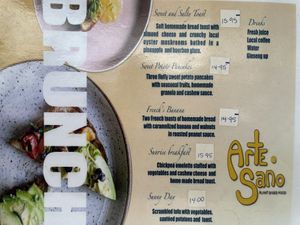 Arte Sano’s Sunday Brunch Menu #Veganuary at Arte Sano in Aguadilla