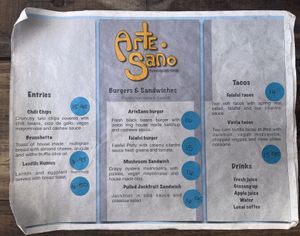 Arte Sano Thursday-Saturday Menu #Veganuary at Arte Sano in Aguadilla