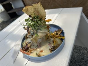 This beauty was made in a food truck, unbelievable! 💚  at Arte Sano in Aguadilla