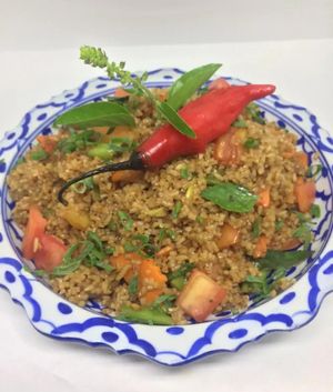 Arroz e especiarias at Bangkok Garden in Londrina