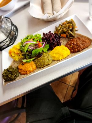 Vegan player at Tiru at Tiru in Lincoln