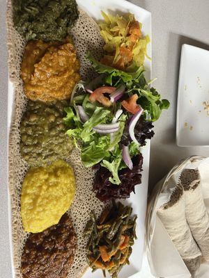 Vegan sample  at Tiru in Lincoln