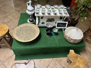 Coffee ceremony   at Tiru in Lincoln