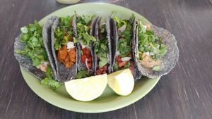 Tacos mixitos at El Vegache in Tampico
