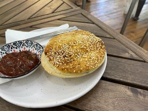 Pumpkin pie   at Little Oberon in Fish Creek