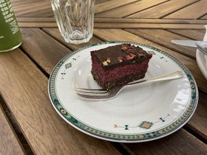 Turkish delight slice   at Little Oberon in Fish Creek