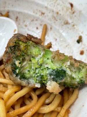 Ordered deep fried broccoli and noticed that the flour was not fully cooked. Brought it back to the counter and was offered  to recook the bitten broccoli. Is this offer acceptable at Green Age 菩提素 - Jurong Point 1 in West Singapore