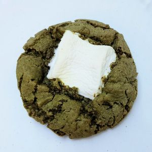 Matcha smore cookie #Veganuary at Dear Vegan Bakery in Bucheon