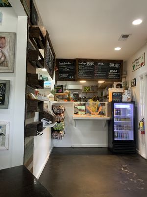 Inside at delisheeeYo in Hilton Head Island