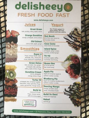   at delisheeeYo in Hilton Head Island