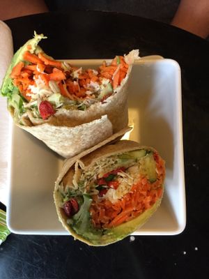 SoCal wrap at delisheeeYo in Hilton Head Island