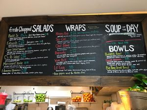 Menu at delisheeeYo in Hilton Head Island