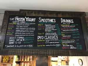 Menu at delisheeeYo in Hilton Head Island