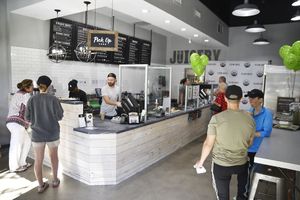 Front of house at Clean Juice in Chapel Hill