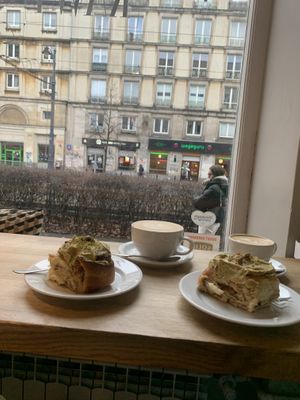 window view at Ministerstwo Kawy in Warsaw