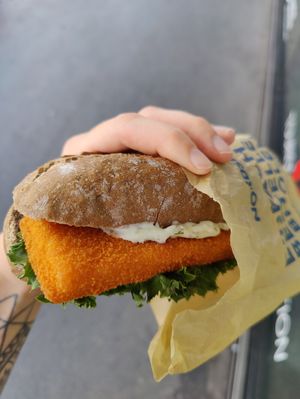 Backvischbaguette at Nordsee in Karlsruhe