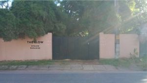Our Entrance Gate from the Roadside at THE SLOW in Mirissa