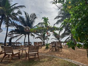 Prachtige plek at THE SLOW in Mirissa