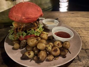 Best Burger   at THE SLOW in Mirissa