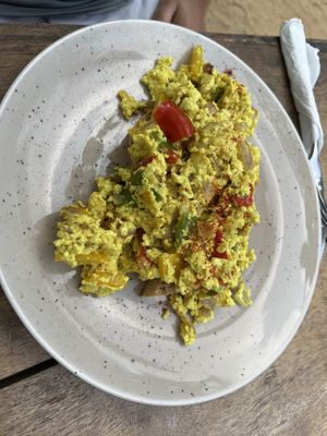 Tofu scramble   at THE SLOW in Mirissa