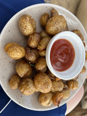 Baby potatos   at THE SLOW in Mirissa