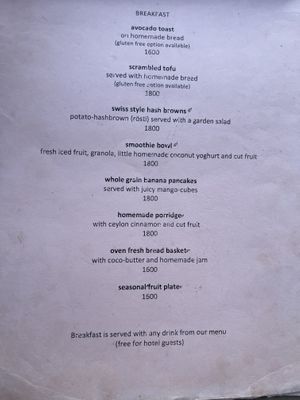   at THE SLOW in Mirissa