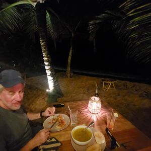 Beach front at THE SLOW in Mirissa