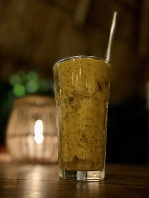 Mango passion smoothie  at THE SLOW in Mirissa