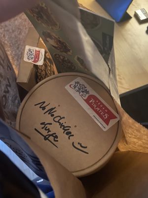 Auch liefern lassen ist hier kein Problem. Super schnell und alles Vegan #Veganuary at Vegan Pirates by CloudEatery in Frankfurt