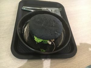 Greedy-weedy burger at Vegan Pirates by CloudEatery in Frankfurt