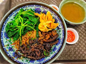 You mian with soup at Taste Vegan - 鄉味素食 in Central Singapore