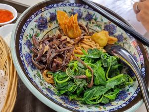 Dry you mian at Taste Vegan - 鄉味素食 in Central Singapore
