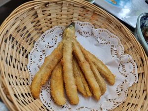 Fried eggplant at Taste Vegan - 鄉味素食 in Central Singapore