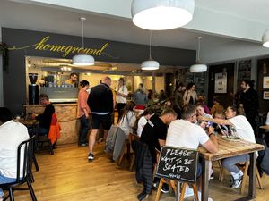   at Homeground Coffee & Kitchen in Windermere