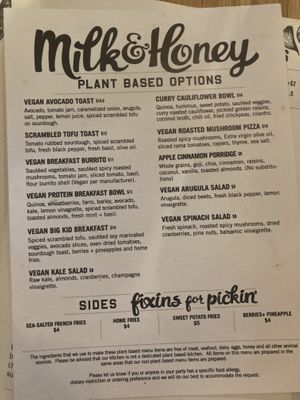   at Milk & Honey in Nashville