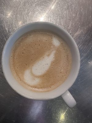 Oat Milk Latte  at Milk & Honey in Nashville