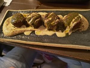 Falafel at Ziryab in Barcelona