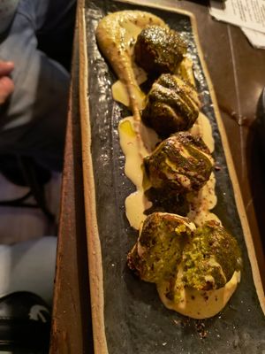 Falafel at Ziryab in Barcelona