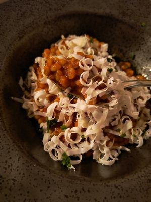 Orzotto at Ziryab in Barcelona