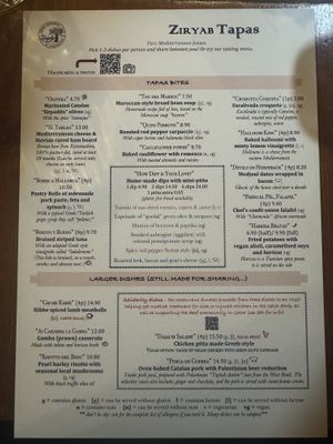   at Ziryab in Barcelona