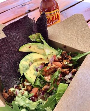 Taco Salad Bowl at FAM's Cuisine in Sarasota