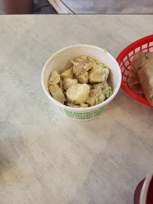 Potato salad at FAM's Cuisine in Sarasota