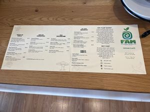 Menu  at FAM's Cuisine in Sarasota