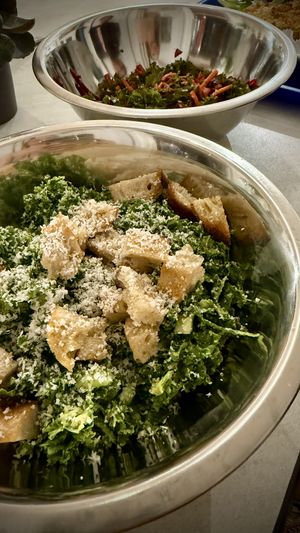 Kale Cesar  at FAM's Cuisine in Sarasota