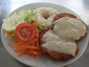 Croquetas de zanahoria at Nutri Natural  in Lima