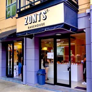 Front of bakery  at Zonts Bakehouse in Northbridge
