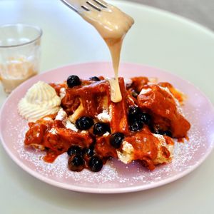 Thai custard croissant  at Zonts Bakehouse in Northbridge