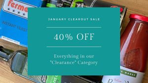 January Clearance Sale at Real Food Grocer in Melbourne