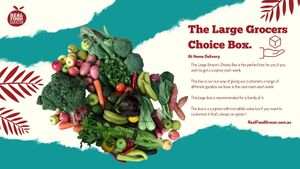 Who should get the Large Grocers Choice Box? at Real Food Grocer in Melbourne