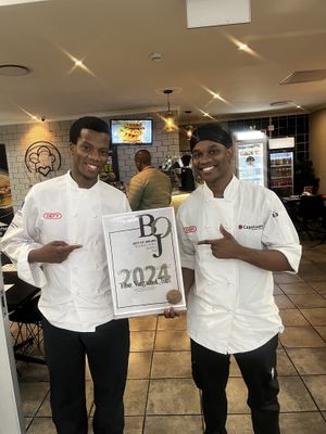 Best Vegan Restaurant Award  at The Vegan Chef - Sandton in Johannesburg